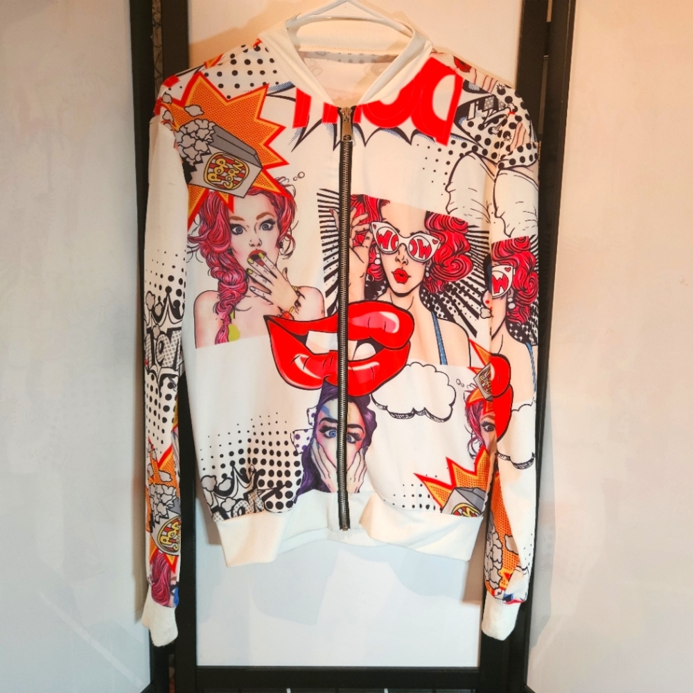 Pop Art Bomber Jacket